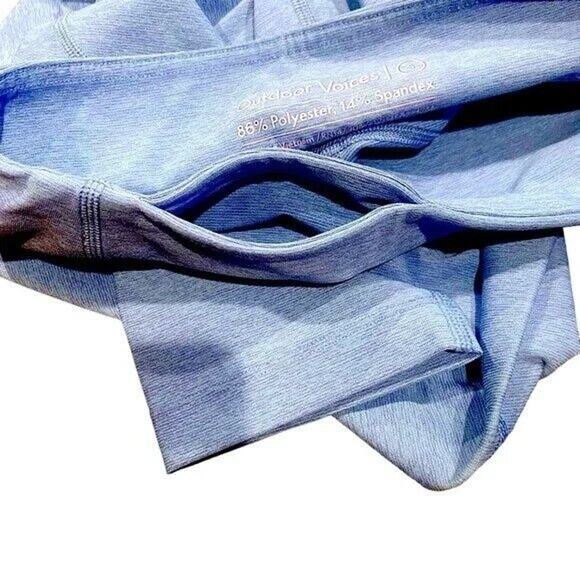 NWOT Outdoor Voices Athleisure Cropped Leggings Stretch Inside Pocket M Purple - Picture 6 of 12